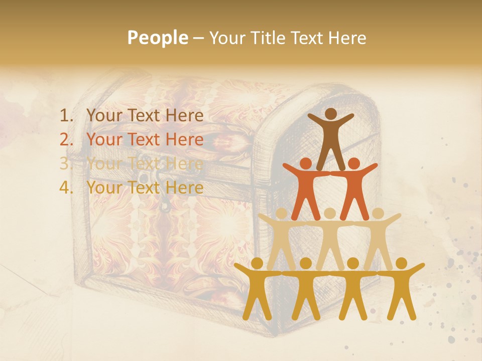 Single Retro Background PowerPoint Template