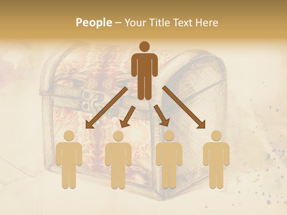 Single Retro Background PowerPoint Template