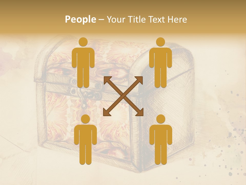 Single Retro Background PowerPoint Template