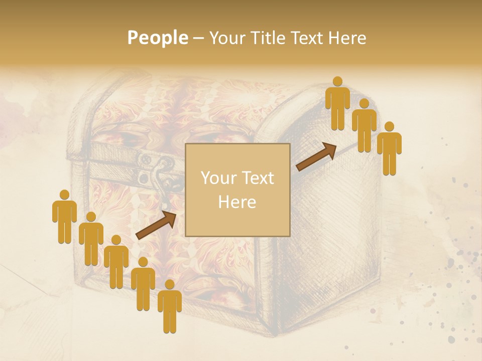 Single Retro Background PowerPoint Template