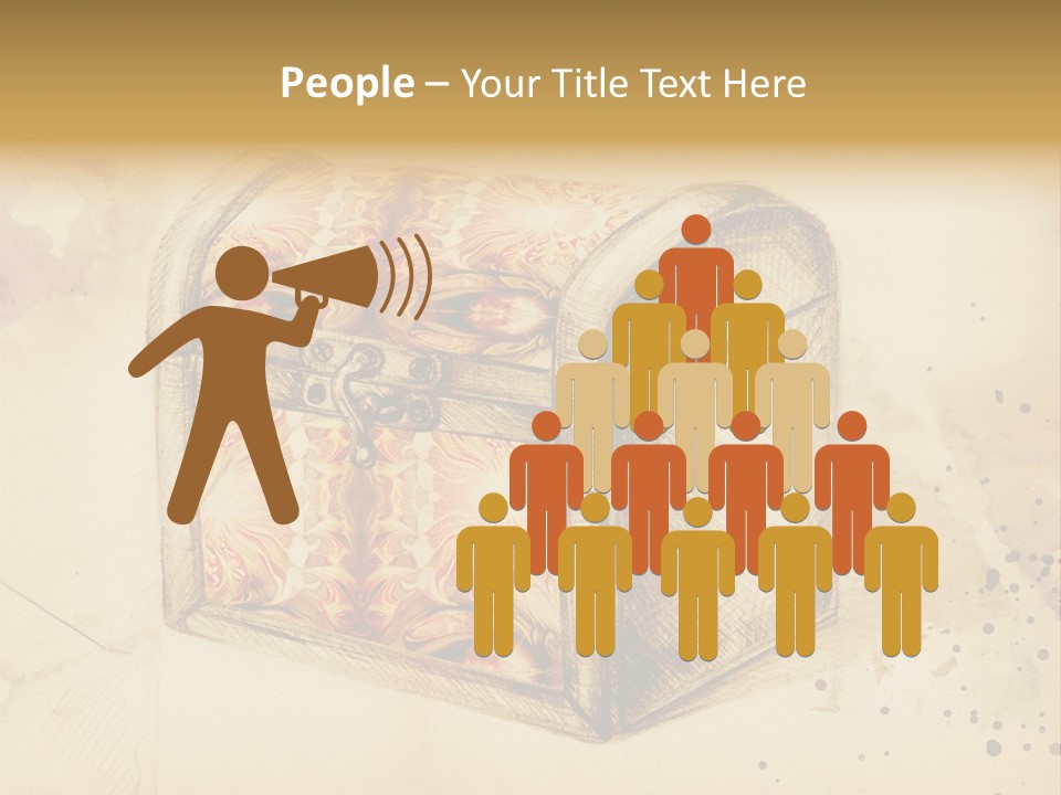 Single Retro Background PowerPoint Template