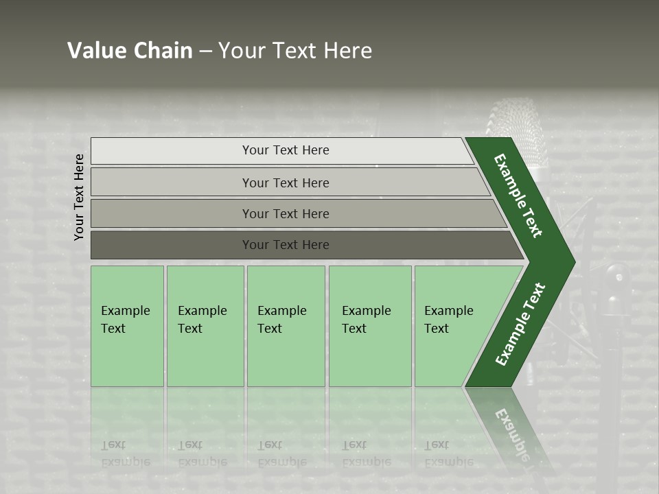 Broadcast Pop Shield Transmission PowerPoint Template
