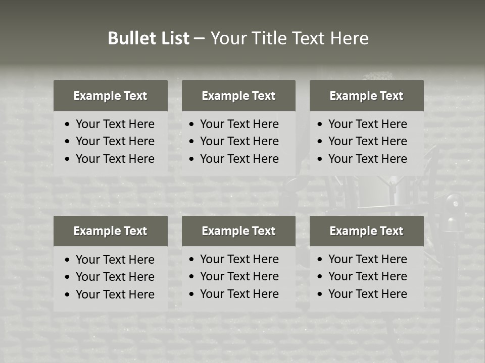 Broadcast Pop Shield Transmission PowerPoint Template