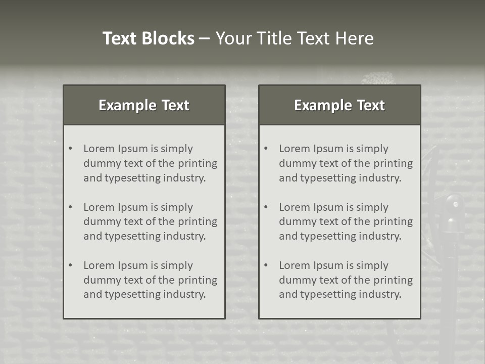 Broadcast Pop Shield Transmission PowerPoint Template
