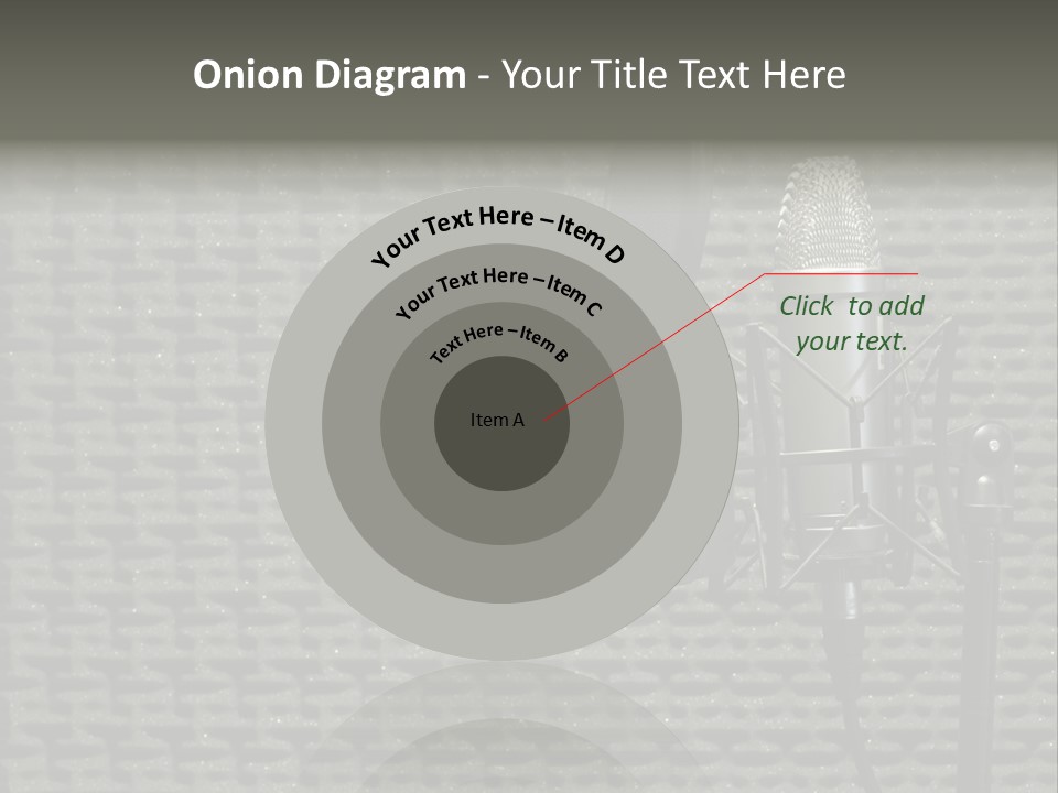 Broadcast Pop Shield Transmission PowerPoint Template
