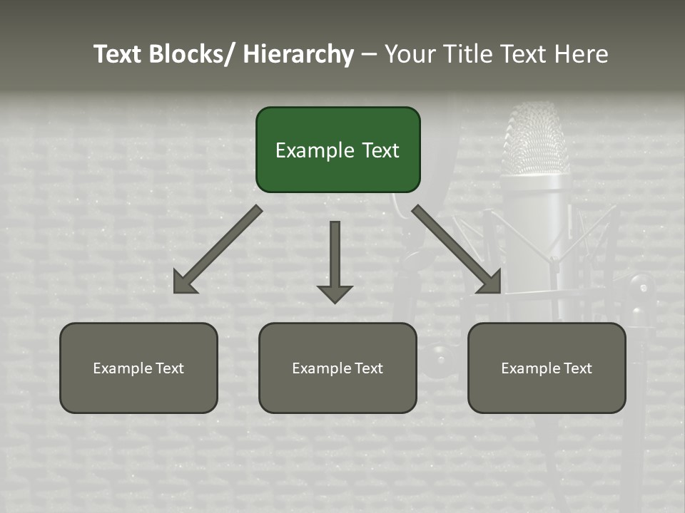 Broadcast Pop Shield Transmission PowerPoint Template