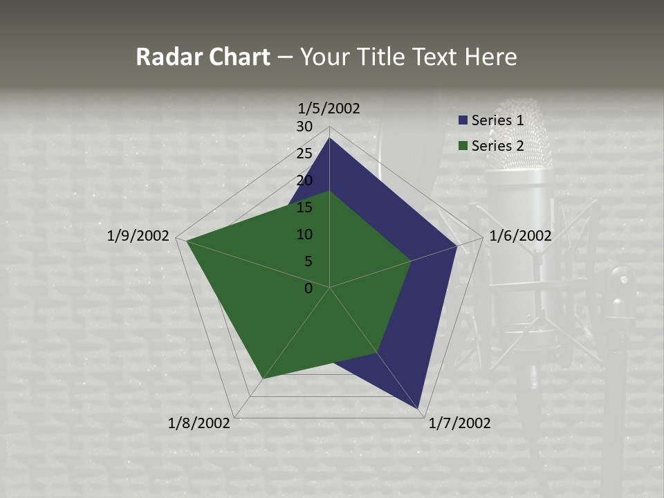 Broadcast Pop Shield Transmission PowerPoint Template
