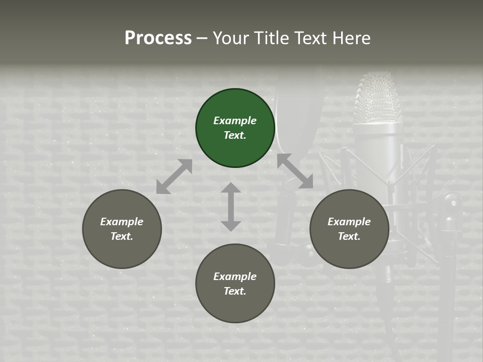 Broadcast Pop Shield Transmission PowerPoint Template