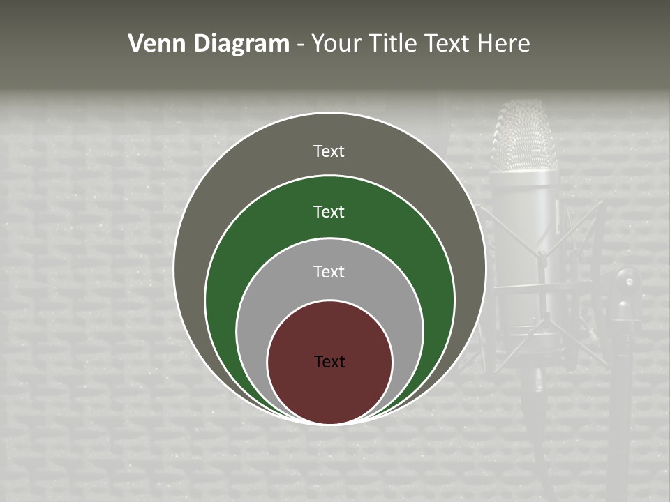 Broadcast Pop Shield Transmission PowerPoint Template