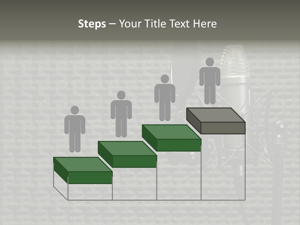 Broadcast Pop Shield Transmission PowerPoint Template
