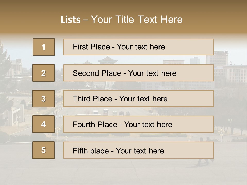 Park Meadow Communism PowerPoint Template