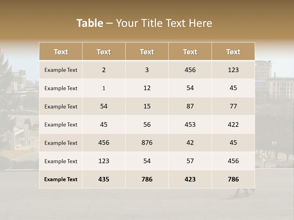 Park Meadow Communism PowerPoint Template