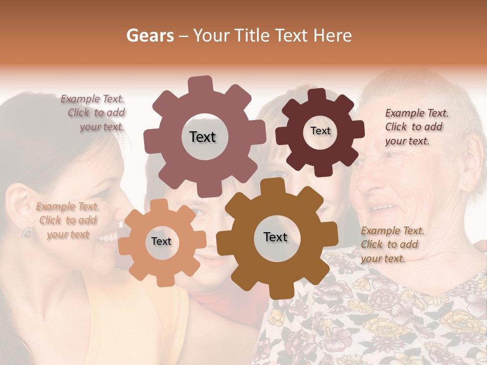 Family Mother Emotions PowerPoint Template