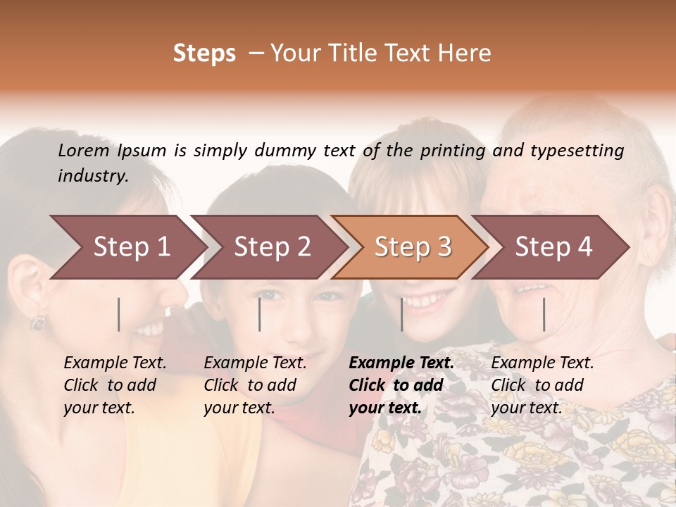 Family Mother Emotions PowerPoint Template