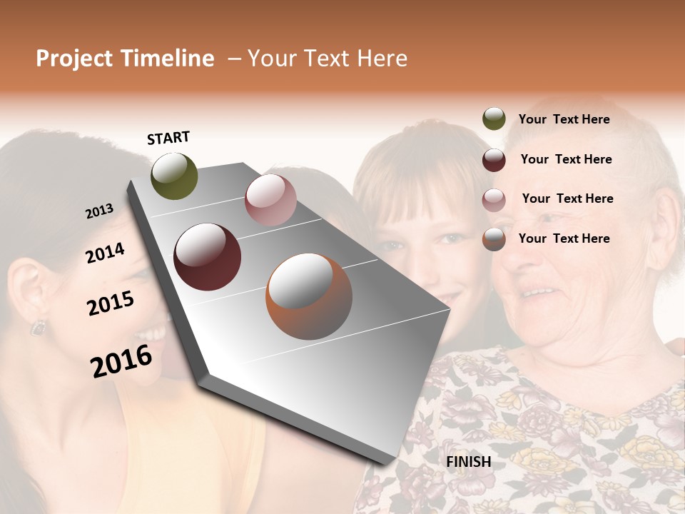 Family Mother Emotions PowerPoint Template