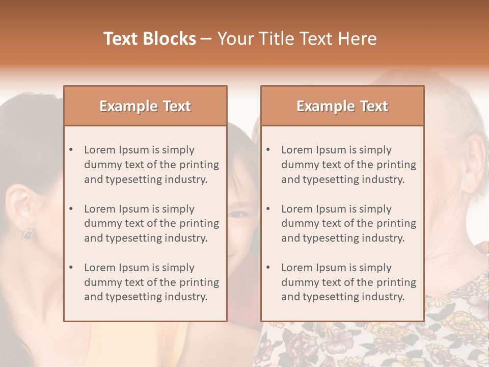 Family Mother Emotions PowerPoint Template