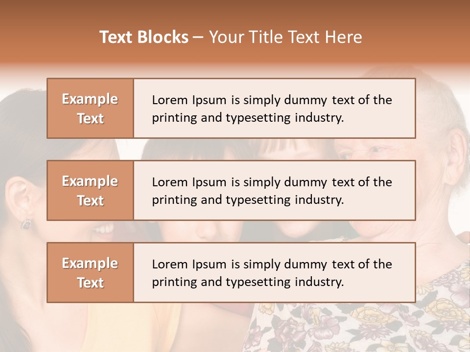 Family Mother Emotions PowerPoint Template