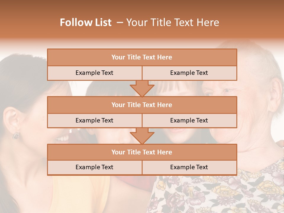 Family Mother Emotions PowerPoint Template