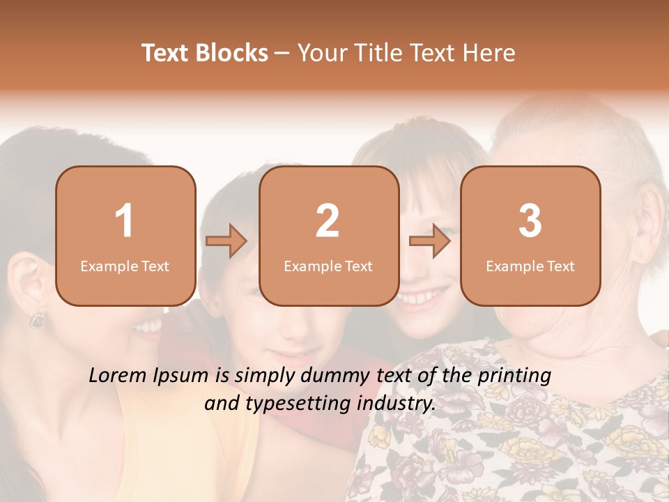Family Mother Emotions PowerPoint Template