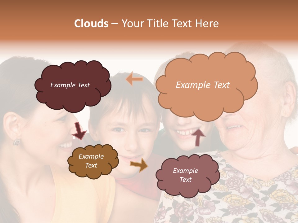 Family Mother Emotions PowerPoint Template