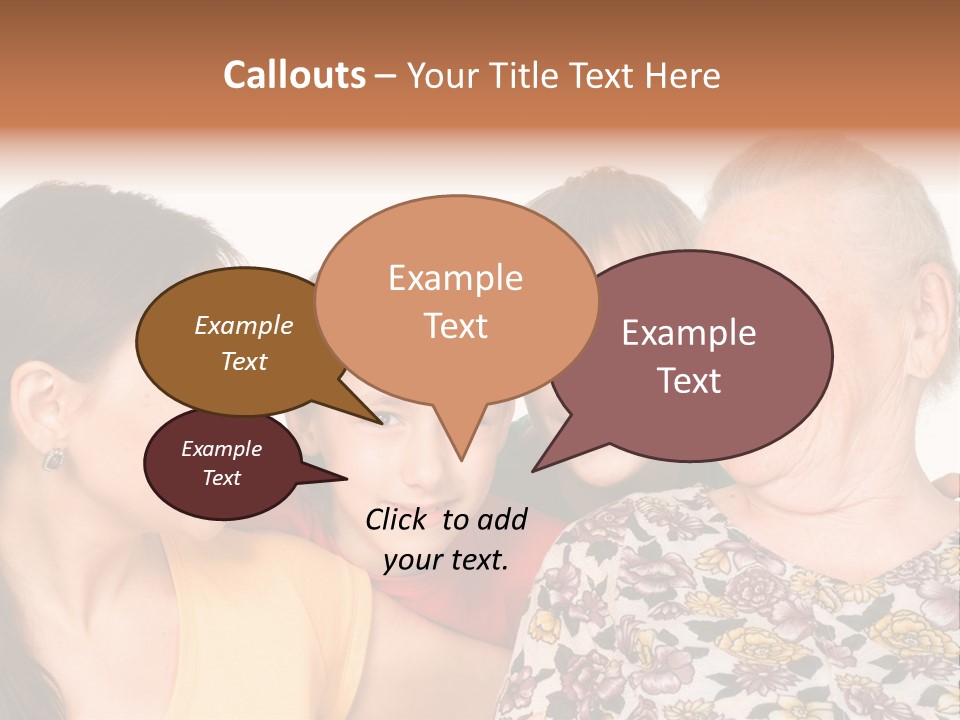 Family Mother Emotions PowerPoint Template