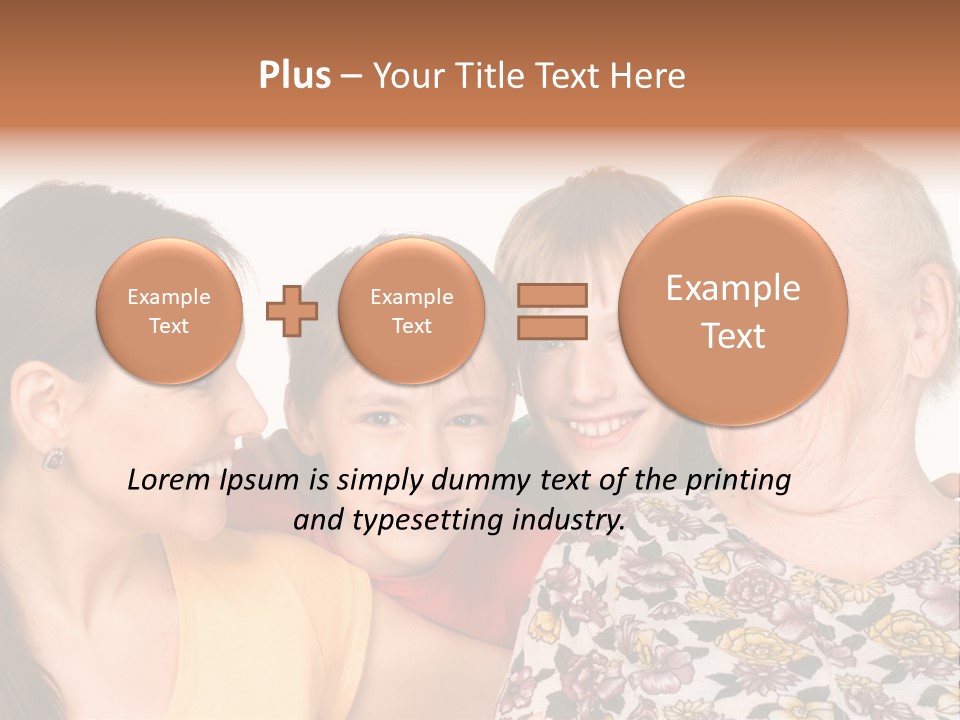Family Mother Emotions PowerPoint Template