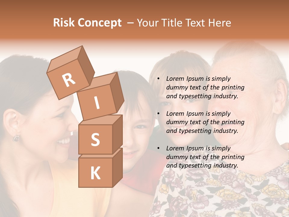 Family Mother Emotions PowerPoint Template