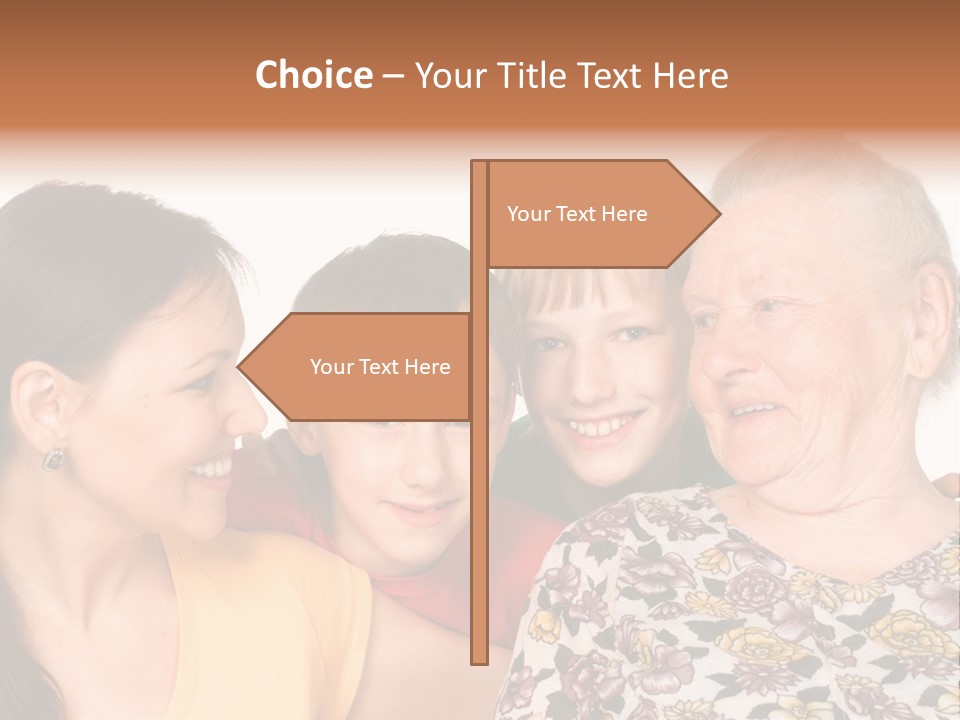 Family Mother Emotions PowerPoint Template