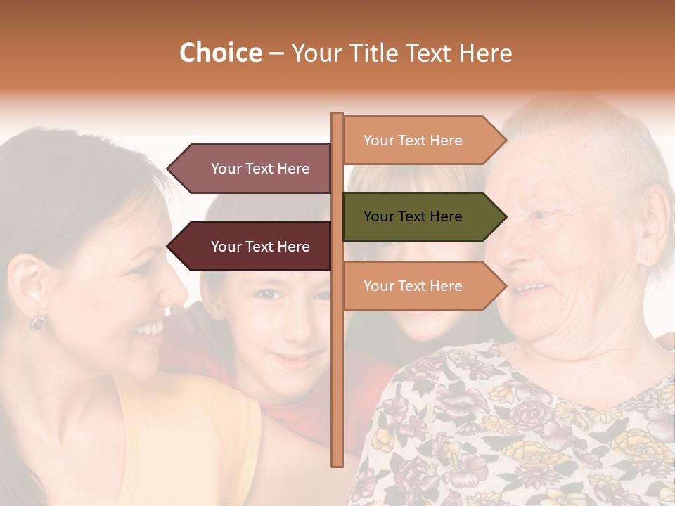 Family Mother Emotions PowerPoint Template