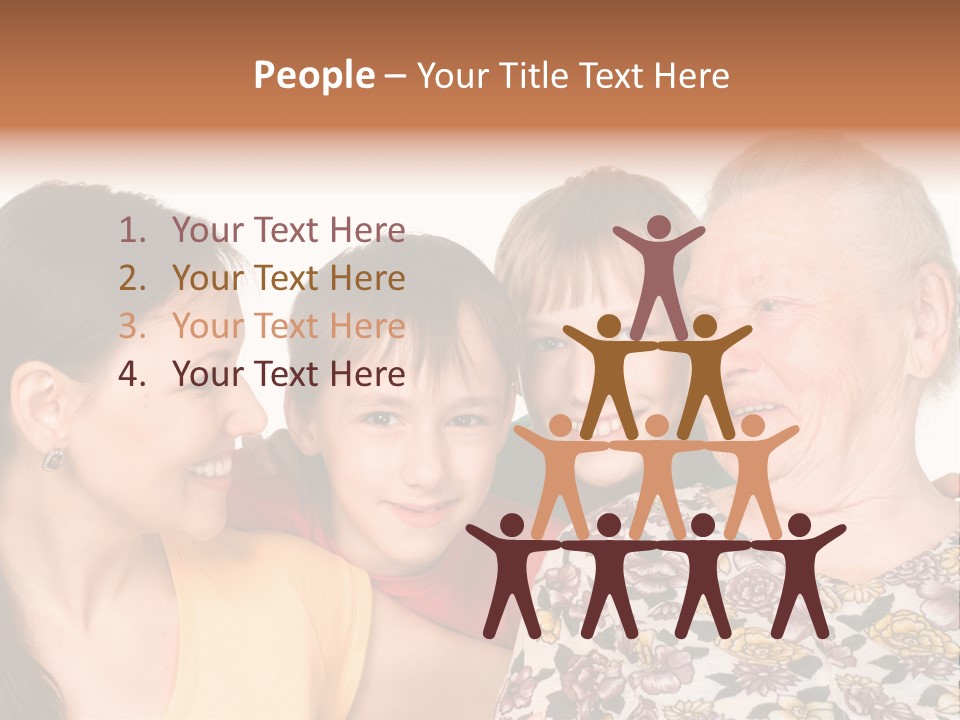 Family Mother Emotions PowerPoint Template