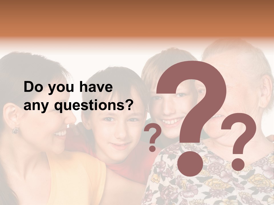 Family Mother Emotions PowerPoint Template