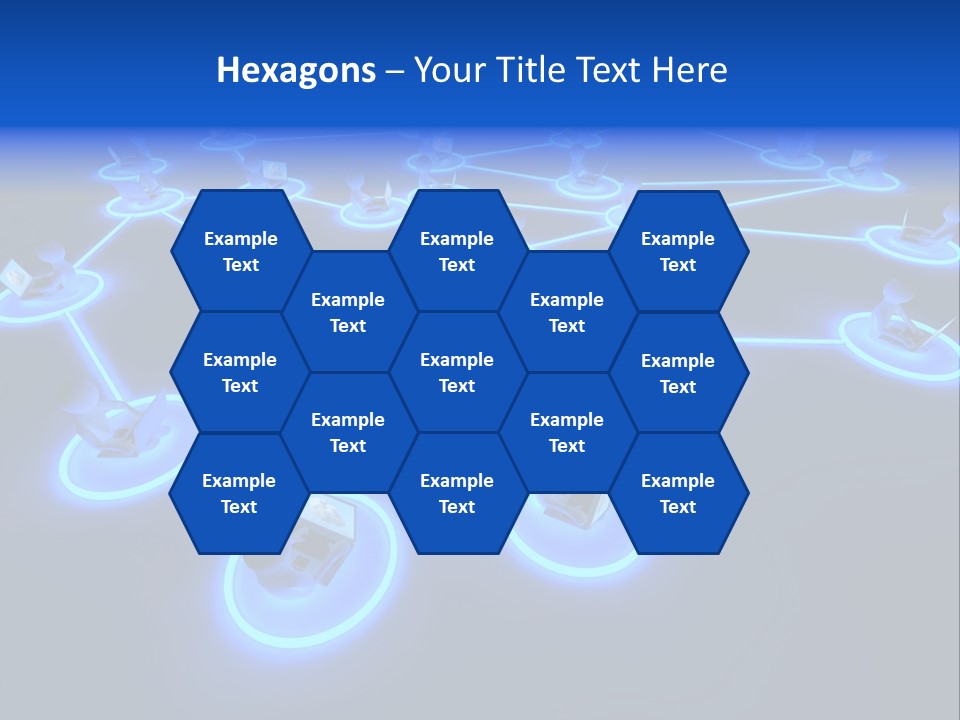 Dark Person Crowd PowerPoint Template