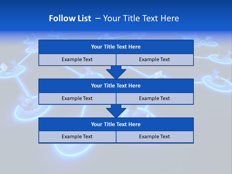 Dark Person Crowd PowerPoint Template