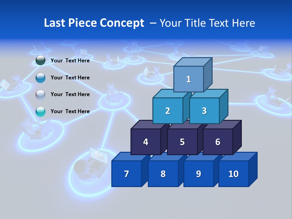 Dark Person Crowd PowerPoint Template