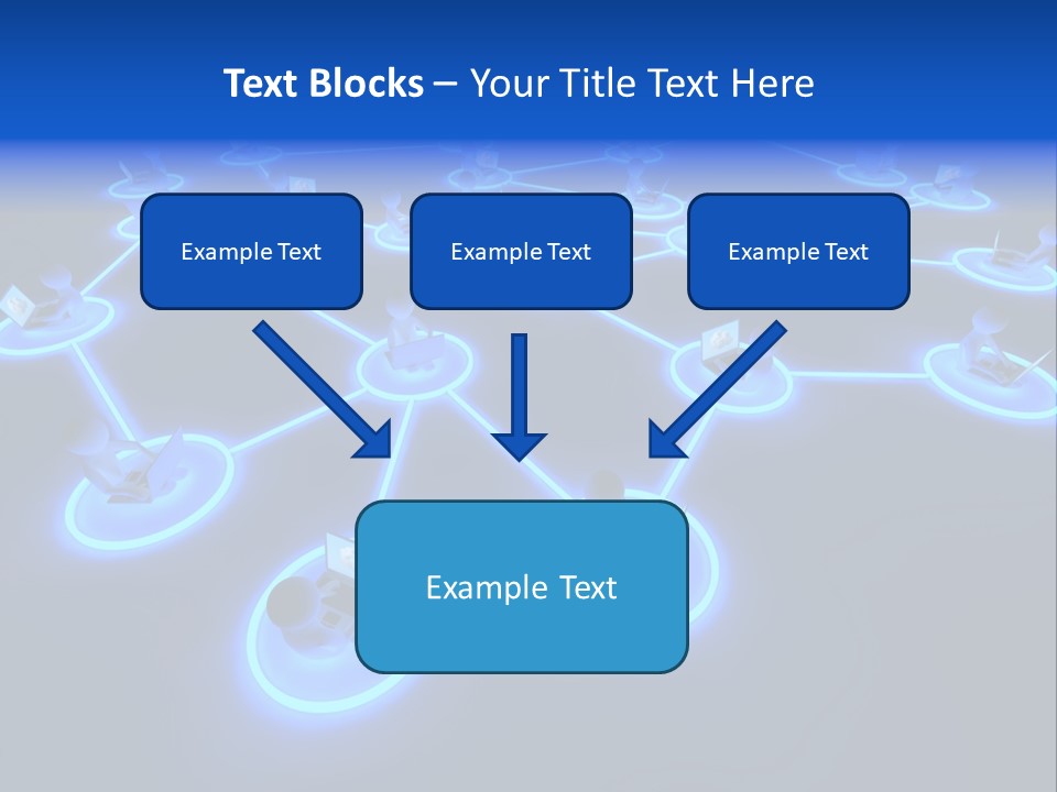 Dark Person Crowd PowerPoint Template