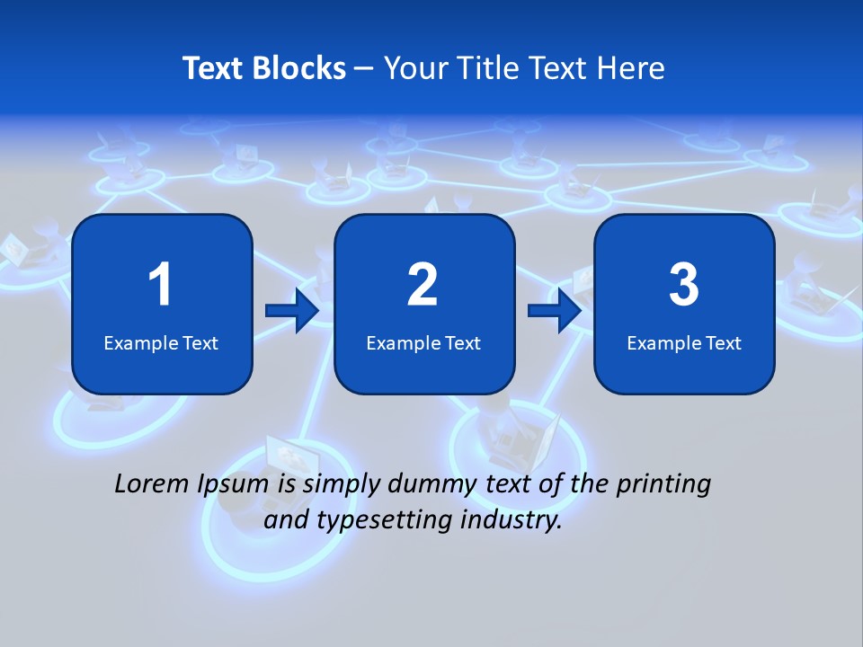 Dark Person Crowd PowerPoint Template