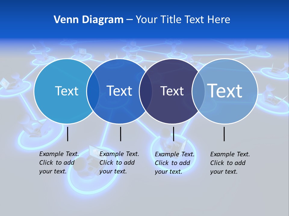 Dark Person Crowd PowerPoint Template