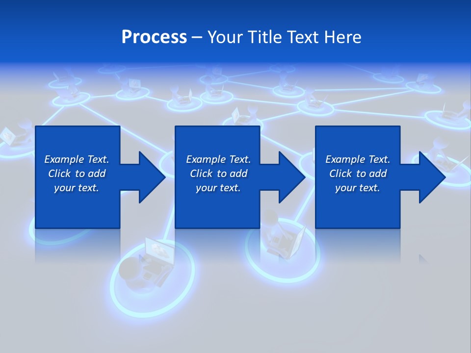 Dark Person Crowd PowerPoint Template