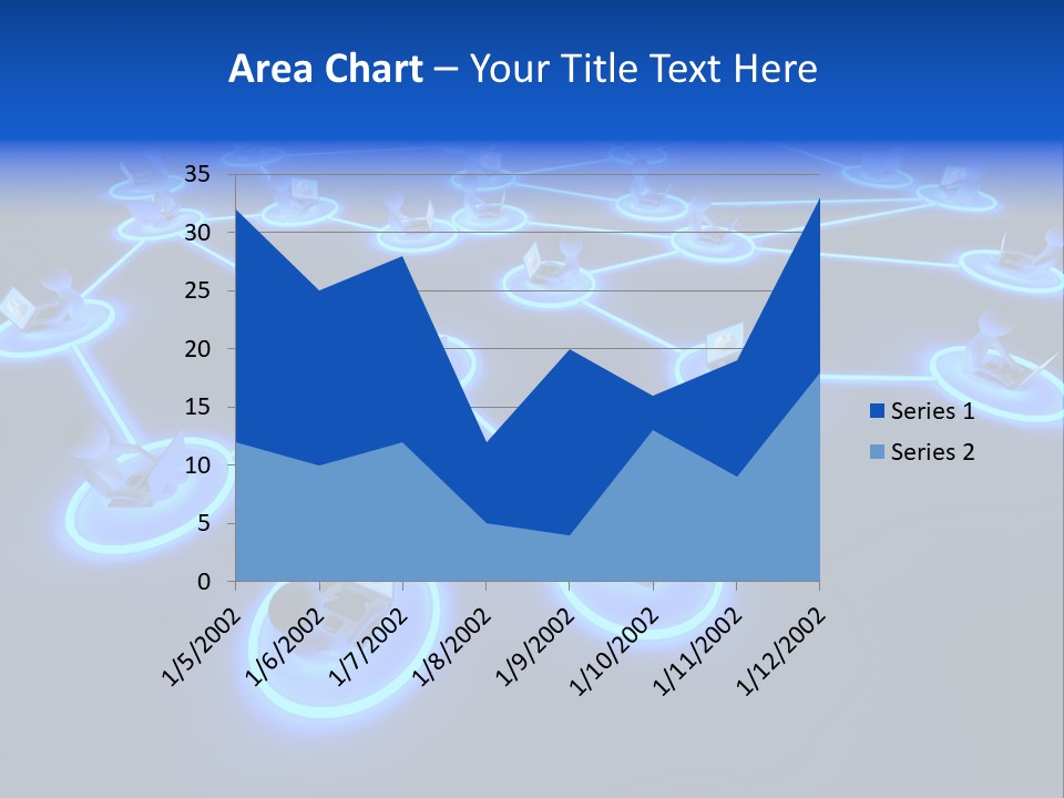 Dark Person Crowd PowerPoint Template