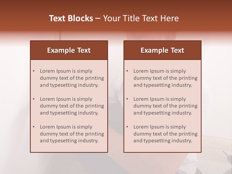 Renovation Indoors Installing PowerPoint Template