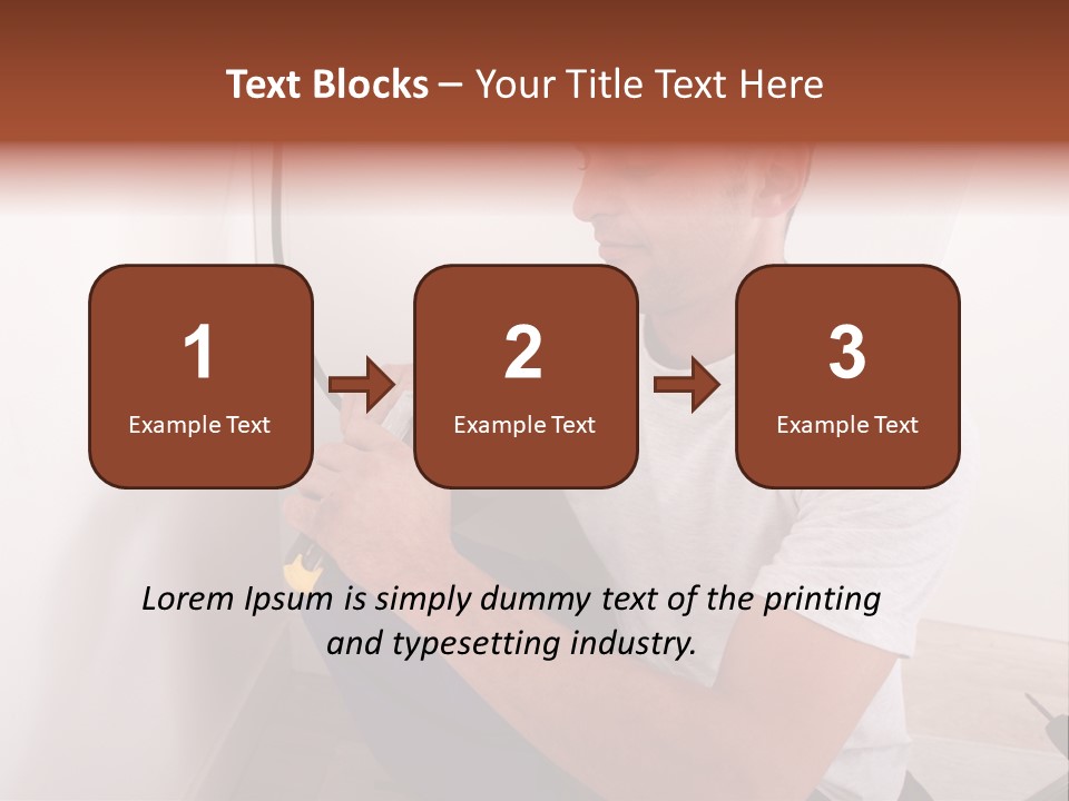 Renovation Indoors Installing PowerPoint Template