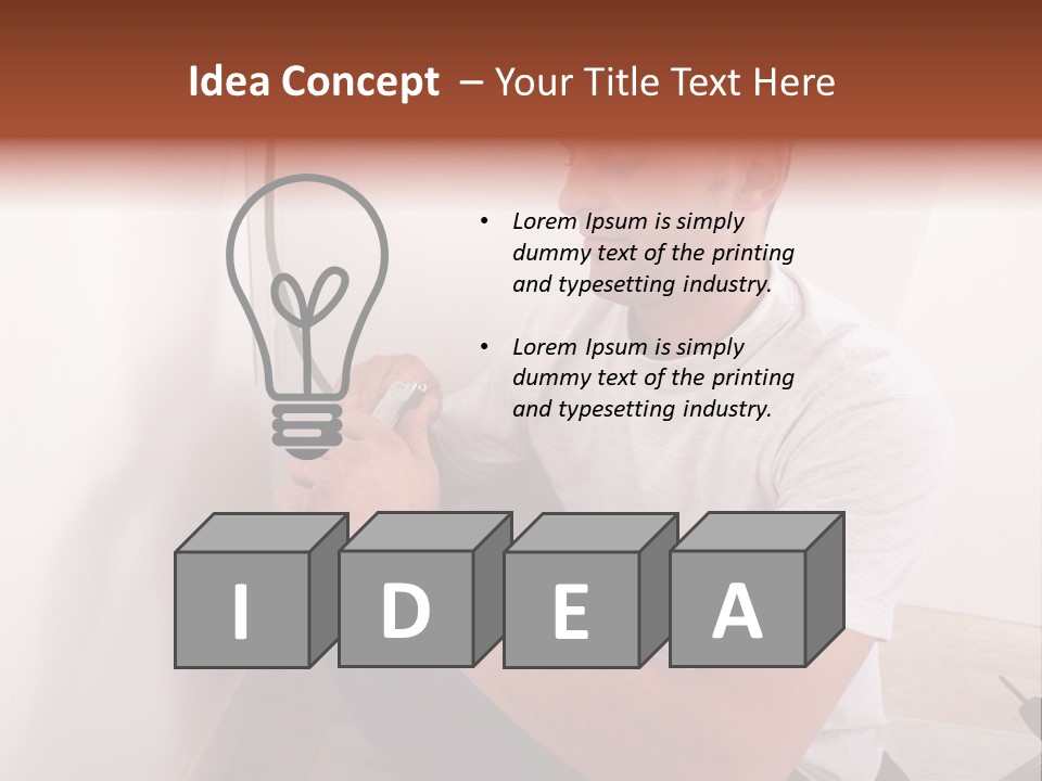 Renovation Indoors Installing PowerPoint Template