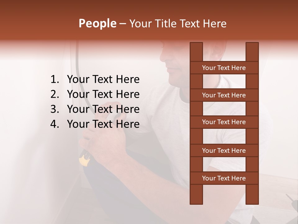 Renovation Indoors Installing PowerPoint Template