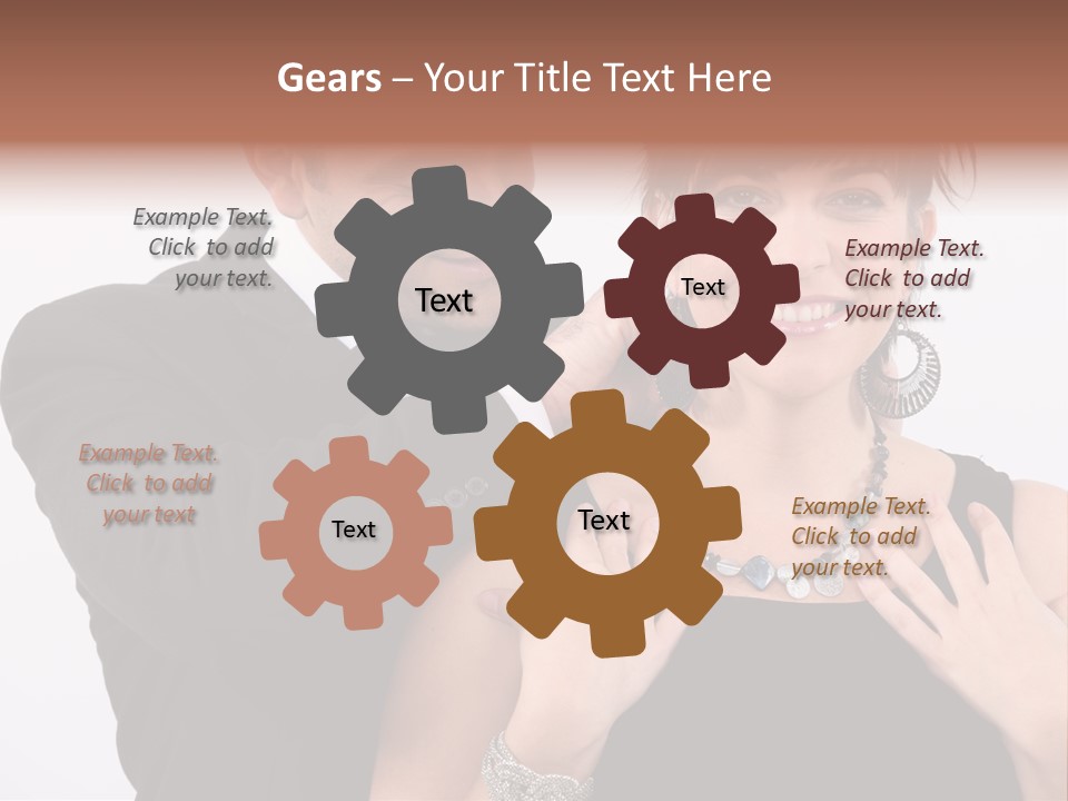 Beautiful Party White PowerPoint Template