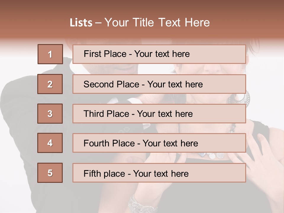 Beautiful Party White PowerPoint Template