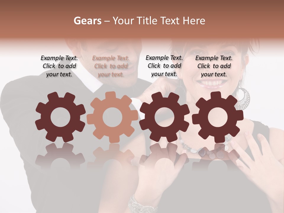 Beautiful Party White PowerPoint Template