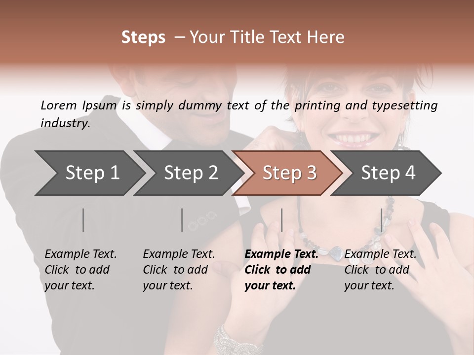 Beautiful Party White PowerPoint Template
