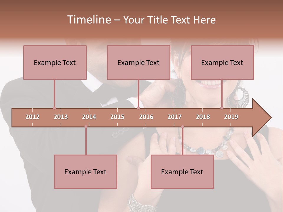 Beautiful Party White PowerPoint Template