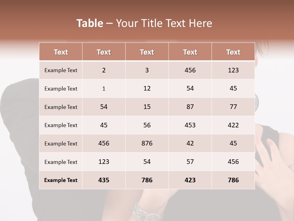 Beautiful Party White PowerPoint Template