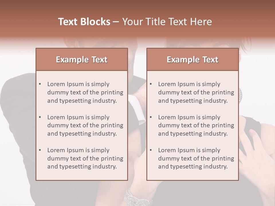 Beautiful Party White PowerPoint Template